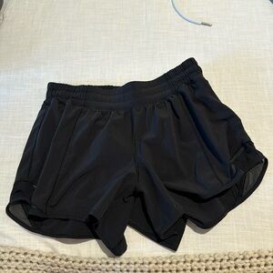 Lululemon Hotty Hot Black Shorts